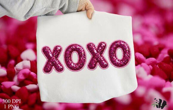 Faux Embroidery Pink XOXO PNG Review for Etsy Sellers