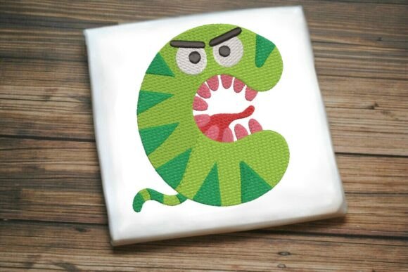Fun Monster Alphabet Letter C: A Playful Touch for Personalized Gifts