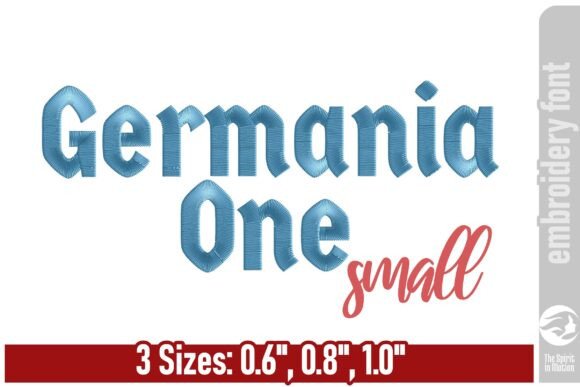 Germania One Blackletter Embroidery Font: A Designer’s Honest Review for Boutique Sweatshirts