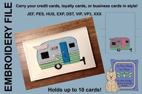 Happy Camper Credit Card Wallet: A Craft Fair Must-Have?