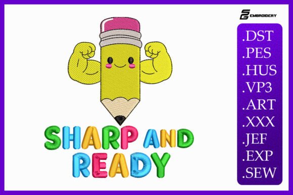 Sharp and Ready Baby Quote Review for Gift Embroidery